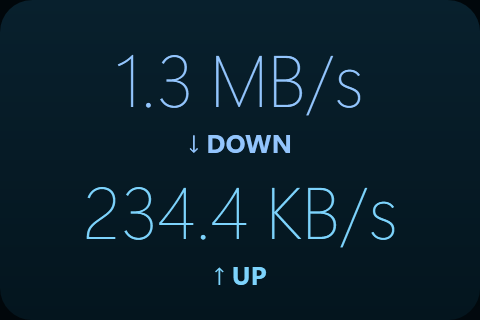 The Network widget